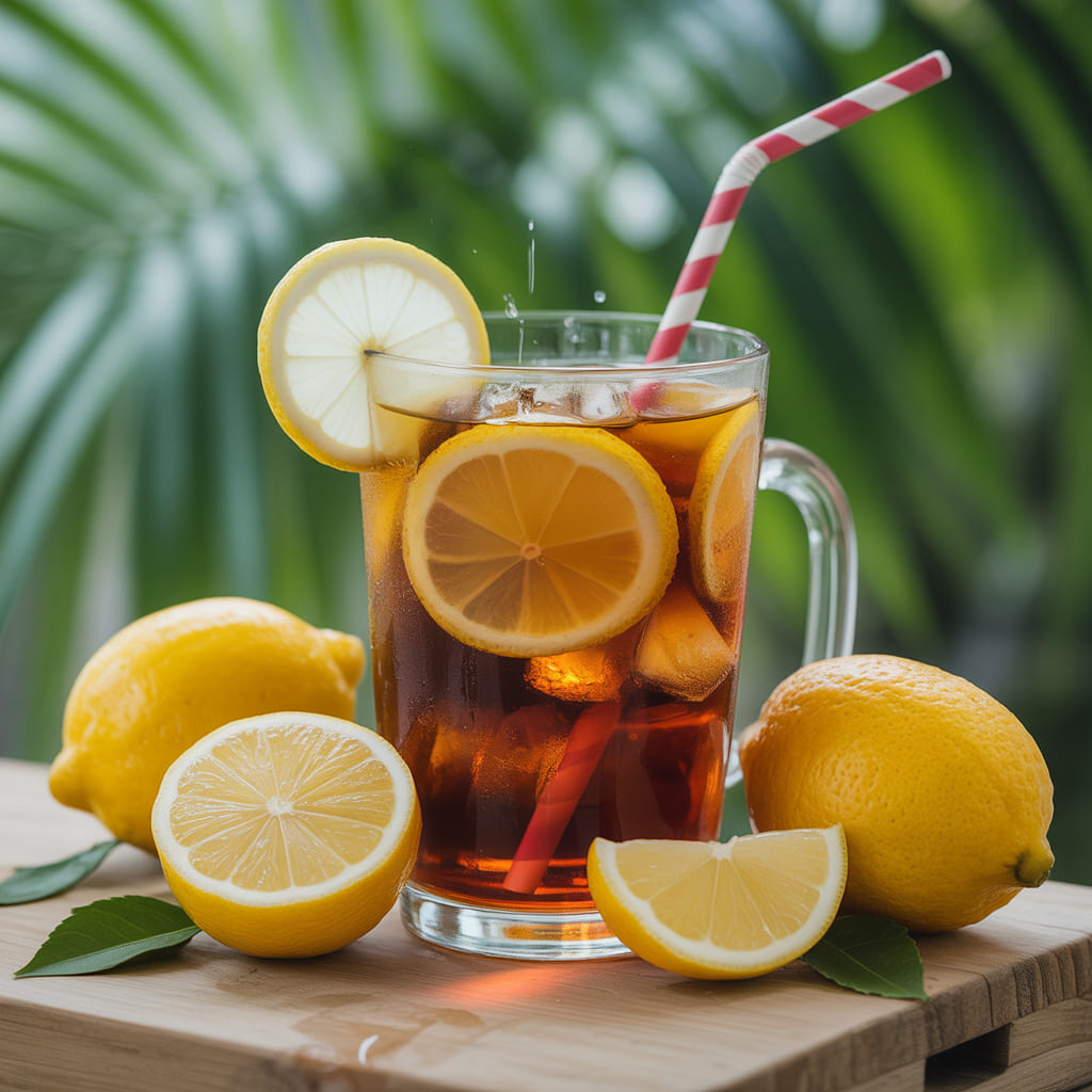 Ice Lemon Tea One Fifteenth Coffee